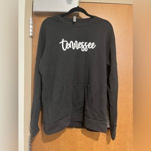 Black Next Level Apparel “Tennessee” Hoodie